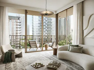 Новая резиденция Oria с садом и бассейнами рядом с каналом, Ras Al Khor, Дубай, ОАЭ