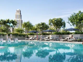 Новая резиденция Oria с садом и бассейнами рядом с каналом, Ras Al Khor, Дубай, ОАЭ