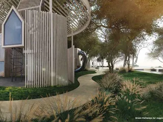 Новая резиденция Sonate Residence с бассейнами, зоной отдыха и коворкингом, JVT, Дубай, ОАЭ