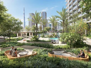 Новый комплекс меблированных апартаментов Rove Home Marasi Drive с бассейнами и коворкингом в центре района Business Bay, Дубай, ОАЭ