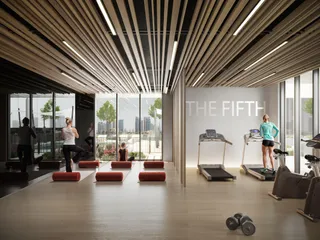 Новая резиденция The FIFTH с бассейнами, садами и консьерж-сервисом, JVC, Дубай, ОАЭ