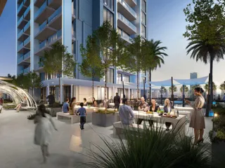 Новая резиденция The FIFTH с бассейнами, садами и консьерж-сервисом, JVC, Дубай, ОАЭ