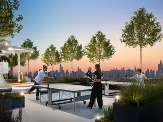 Новая резиденция The FIFTH с бассейнами, садами и консьерж-сервисом, JVC, Дубай, ОАЭ