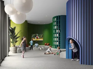 Новая резиденция The FIFTH с бассейнами, садами и консьерж-сервисом, JVC, Дубай, ОАЭ