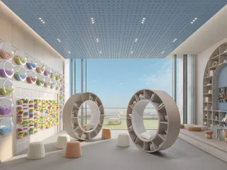 Новая высотная резиденция Claydon House с тремя бассейнами, лагуной и набережной, Nad Al Sheba 1, Дубай, ОАЭ