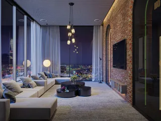 Новая высотная резиденция Claydon House с тремя бассейнами, лагуной и набережной, Nad Al Sheba 1, Дубай, ОАЭ