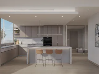 Новая высотная резиденция Claydon House с тремя бассейнами, лагуной и набережной, Nad Al Sheba 1, Дубай, ОАЭ