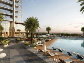 Новая высотная резиденция Claydon House с тремя бассейнами, лагуной и набережной, Nad Al Sheba 1, Дубай, ОАЭ