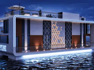Новый уникальный комплекс вилл среди океана Kempinski Floating Palace (Neptune), Jumeirah, Дубай, ОАЭ