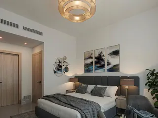 Новая резиденция Violet Tower с бассейном и зоной отдыха рядом с Дубай Марина и Даунтаун Дубай, JVC, Дубай, ОАЭ