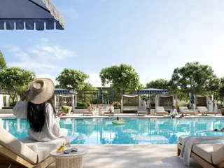 Новая высотная резиденция Valo с бассейном и садом, Dubai Creek Harbour, Дубай, ОАЭ