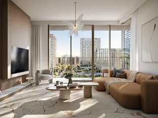 Новая высотная резиденция Valo с бассейном и садом, Dubai Creek Harbour, Дубай, ОАЭ