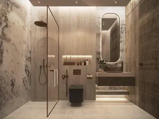 Новая резиденция Peace Lagoons с бассейнами, аквапарком и спа-центром, Al Wadi, Дубай, ОАЭ