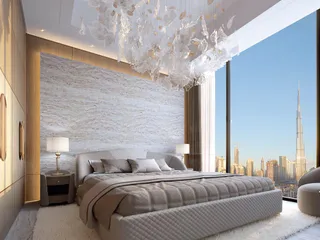 Новая высотная резиденция Sky Tower с бассейном, садом и рестораном рядом с каналом, в центральном районе Business Bay, Дубай, ОАЭ