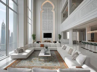 Новая высотная резиденция Sky Tower с бассейном, садом и рестораном рядом с каналом, в центральном районе Business Bay, Дубай, ОАЭ