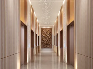 Новая высотная резиденция Sky Tower с бассейном, садом и рестораном рядом с каналом, в центральном районе Business Bay, Дубай, ОАЭ