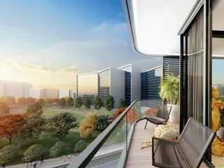 Новая резиденция Olivia с бассейном, кинотеатром и детской площадкой, Green Community Village, Дубай, ОАЭ