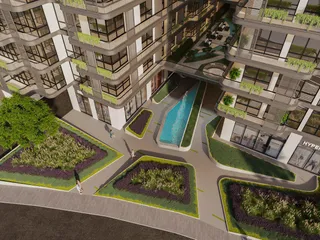 Новая резиденция Olivia с бассейном, кинотеатром и детской площадкой, Green Community Village, Дубай, ОАЭ