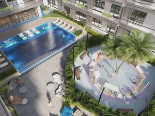 Новая резиденция Olivia с бассейном, кинотеатром и детской площадкой, Green Community Village, Дубай, ОАЭ