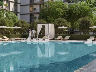 Новая элитная резиденция Ocean Cove с бассейном и набережной, Mina Rashid, Дубай, ОАЭ