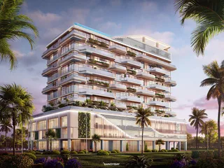 Новая резиденция Tivano с бассейнами и зонами отдыха рядом с пляжем, Dubai Islands, Дубай, ОАЭ