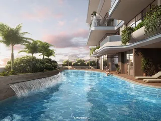 Новая резиденция Tivano с бассейнами и зонами отдыха рядом с пляжем, Dubai Islands, Дубай, ОАЭ