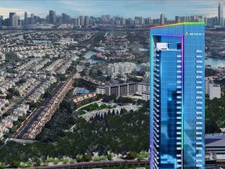 Новая высотная резиденция Me Do Re 2 с бассейнами рядом с гольф-клубом и британской школой, в районе JLT, Дубай, ОАЭ