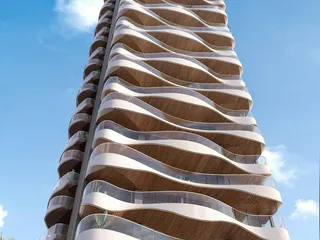 Новый жилой комплекс у воды The Pier Residences с бассейнами недалеко от Даунтаун Дубай, Dubai Maritime City, Дубай, ОАЭ