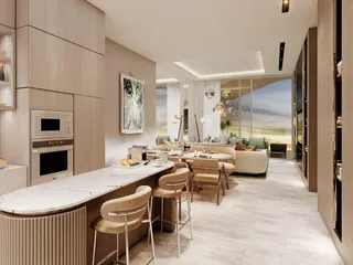 Новый жилой комплекс у воды The Pier Residences с бассейнами недалеко от Даунтаун Дубай, Dubai Maritime City, Дубай, ОАЭ