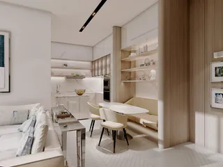 Новый жилой комплекс у воды The Pier Residences с бассейнами недалеко от Даунтаун Дубай, Dubai Maritime City, Дубай, ОАЭ