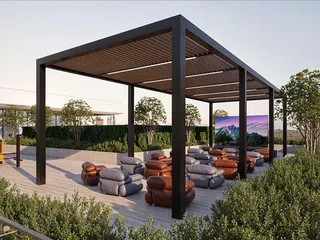 Новый комплекс апартаментов с собственными бассейнами Lazord, Majan, Дубай, ОАЭ