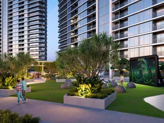 Новая резиденция Solis с бассейнами и тренажерным залом, Motor City, Дубай, ОАЭ