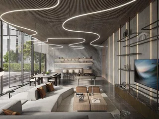 Апартаменты в новой высотной резиденции Parkway с бассейнами в 5 минутах от Бурдж Халифа в районе Meydan Horizon, Дубай