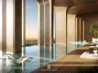 Апартаменты в новой высотной резиденции Parkway с бассейнами в 5 минутах от Бурдж Халифа в районе Meydan Horizon, Дубай