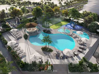 Апартаменты в новой высотной резиденции Parkway с бассейнами в 5 минутах от Бурдж Халифа в районе Meydan Horizon, Дубай