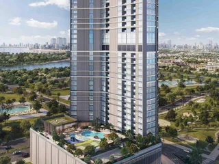 Апартаменты в новой высотной резиденции Parkway с бассейнами в 5 минутах от Бурдж Халифа в районе Meydan Horizon, Дубай