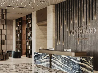 Квартиры в резиденции Frank Mueller Vanguard с бассейном, зонами отдыха и коворкингом рядом с пляжами и гольф-клубом, Dubai Marina, Дубай