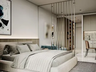 Квартиры в резиденции Frank Mueller Vanguard с бассейном, зонами отдыха и коворкингом рядом с пляжами и гольф-клубом, Dubai Marina, Дубай