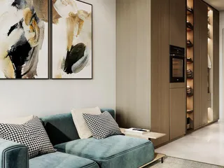 Квартиры в резиденции Frank Mueller Vanguard с бассейном, зонами отдыха и коворкингом рядом с пляжами и гольф-клубом, Dubai Marina, Дубай