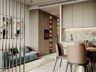 Квартиры в резиденции Frank Mueller Vanguard с бассейном, зонами отдыха и коворкингом рядом с пляжами и гольф-клубом, Dubai Marina, Дубай