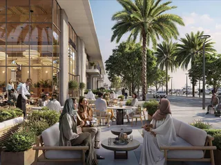 Квартиры в новом жилом комплексе Pier Point 1&2 с бассейном и зелёными зонами на первой линии у моря в районе Port Rashid, Дубай