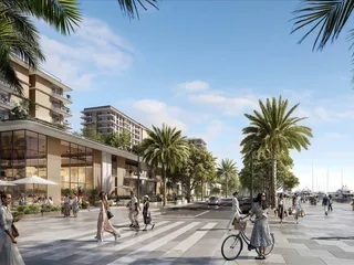 Квартиры в новом жилом комплексе Pier Point 1&2 с бассейном и зелёными зонами на первой линии у моря в районе Port Rashid, Дубай