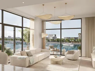 Новый жилой комплекс Porto View на берегу моря с бассейном, Port Rashid, Дубай, ОАЭ