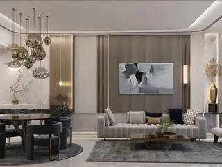 Апартаменты в резиденции Barari Lagoons с бассейнами и зелёными зонами рядом с американской школой и Global Village, район Majan, Дубай