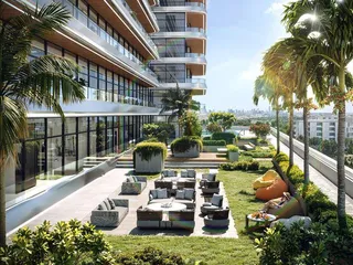 Апартаменты в резиденции Hill Views с бассейном и теннисным кортом рядом с Dubai Hills Mall, район Dubai Science Park/Al Barsha South, Дубай