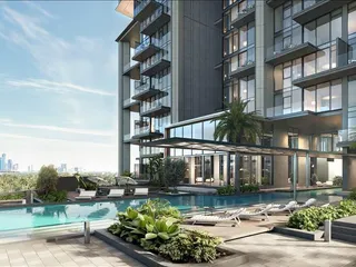 Апартаменты в новой резиденции The Highgrove с бассейнами, спа и рестораном в районе Nad Al Sheba 1/Meydan, Дубай