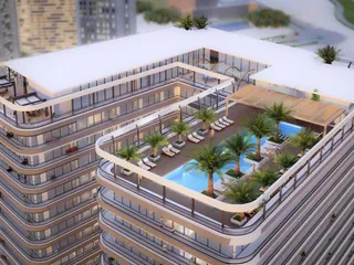 Новая резиденция The Community Sports Arena с бассейном и зоной отдыха, Dubai Sports City, Дубай, ОАЭ