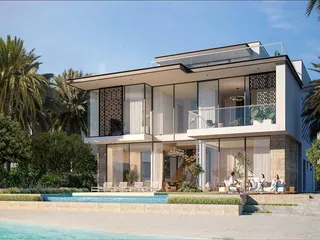 Новый комплекс Beach Villas с прямым выходом на пляж и водными спортивными объектами, Palm Jebel Ali, Дубай, ОАЭ