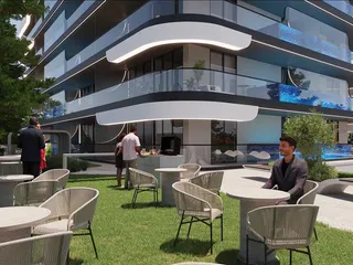 Новый комплекс апартаментов с собственными бассейнами Samana Resorts рядом с Downtown Dubai и Dubai Marina, IMPZ (Production City), Дубай