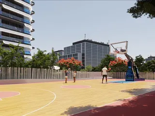 Новый комплекс апартаментов с собственными бассейнами Samana Resorts рядом с Downtown Dubai и Dubai Marina, IMPZ (Production City), Дубай